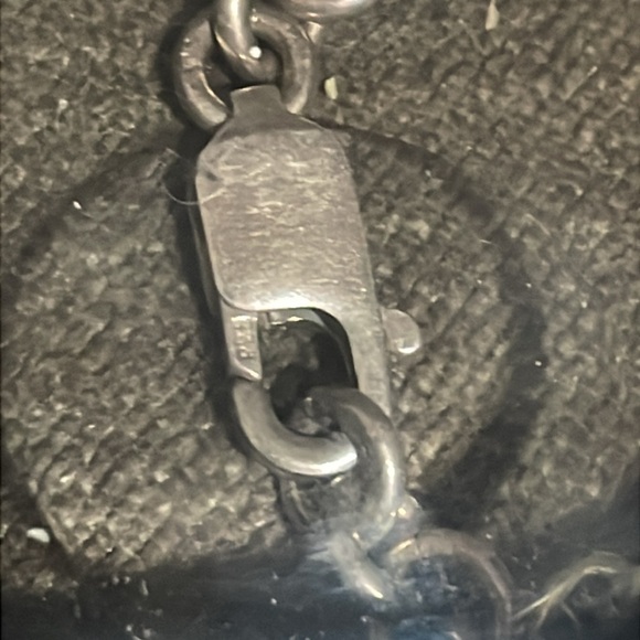 .925 Sterling TOPAZ CAT’S EYE BEADED NECKLACE real solid Silver Fine Jewelry - Picture 13 of 14